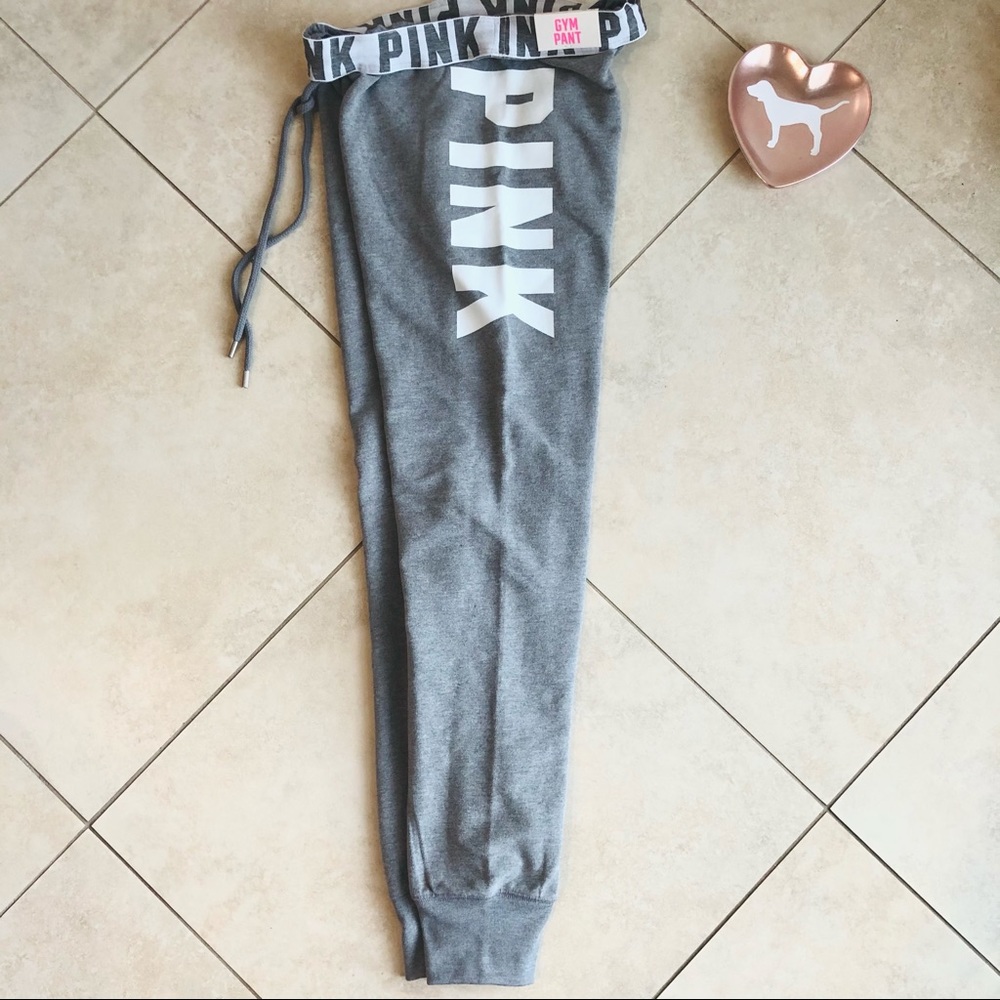 *NEW* VS PINK Pullover & Jogger Gray SET Size XS - Picture 11 of 15